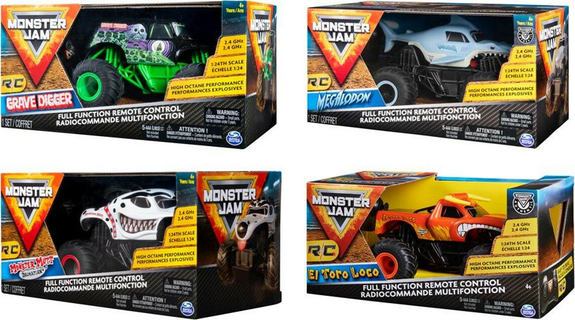 Monster Jam: RC 1:24 (assorted) – Toys and Sweets