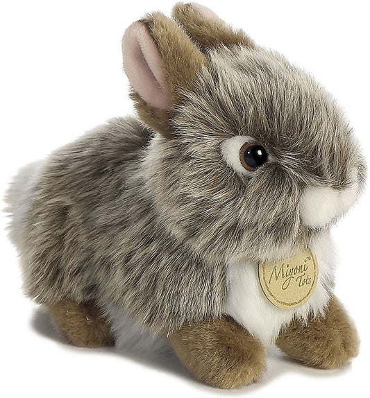 Miyoni - Baby Bunny Grey 7in