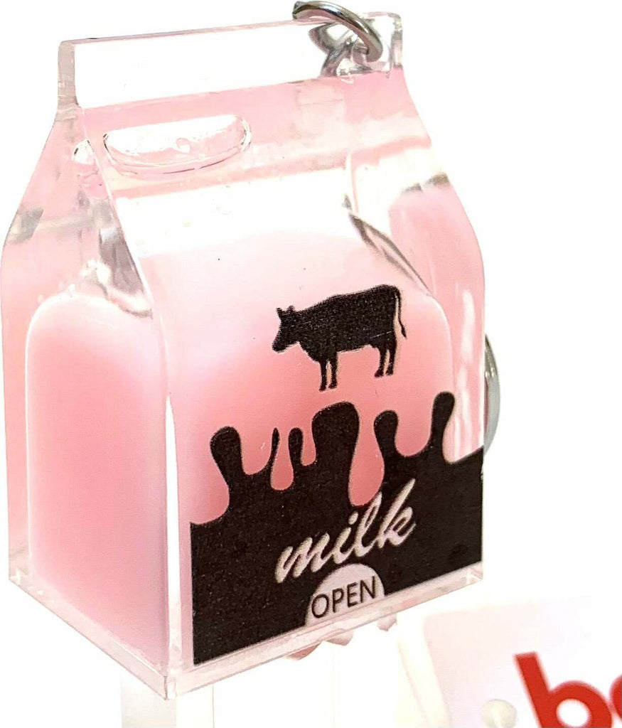 Pink Milk Key Charm 