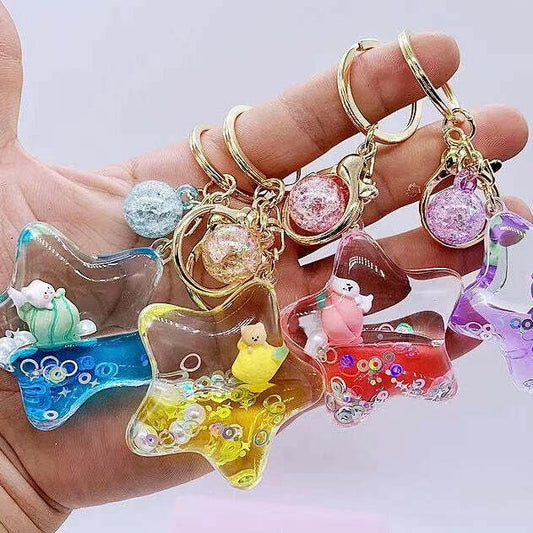 Star Animal Star Fruit Floaty Key  (assorted)