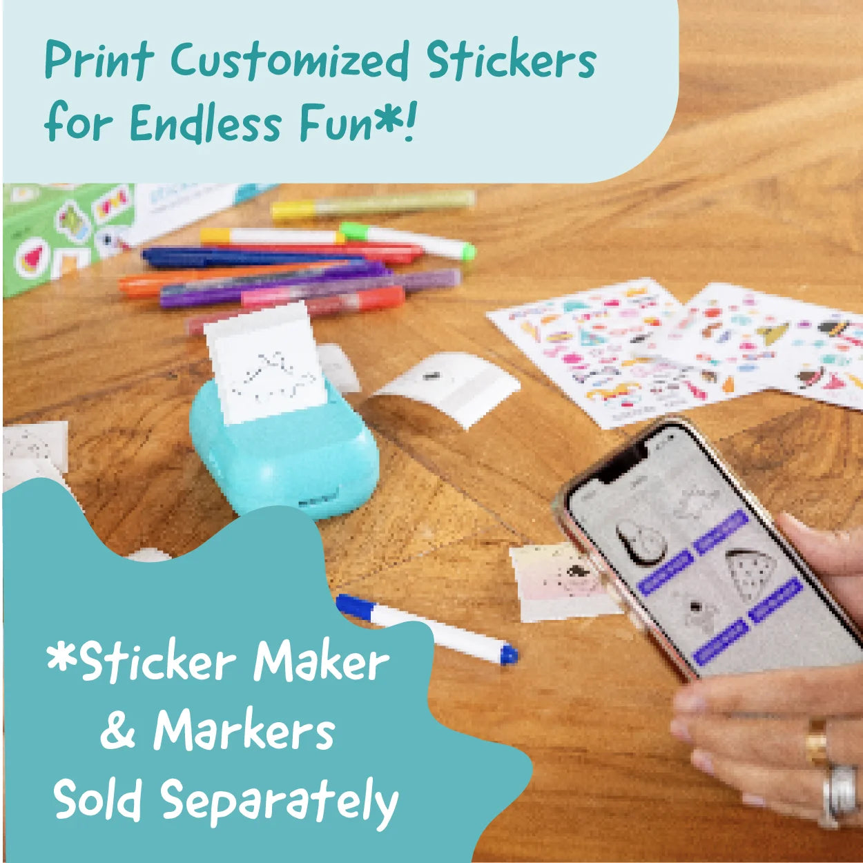 Hello Blink Sticker Maker White Refill Pack