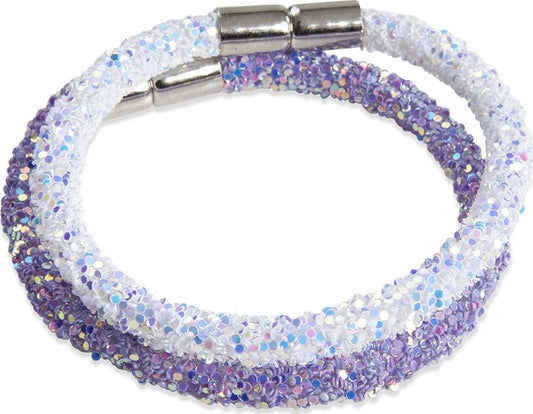 Blissful Crystal Bracelet Set with sparkling crystal elements for elegant play