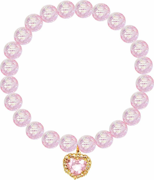 Enchanting Heart Bracelet with beautiful heart charms for magical dress-up