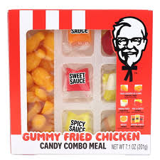 KFC Gummy Candy Fried Chicken Combo Meal