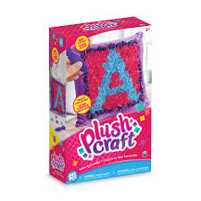 Personalized Plush Craft kit with stuffing materials and decorating supplies for custom DIY plush creation