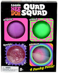 Teenie Quad Squad NeeDoh Multi Pack