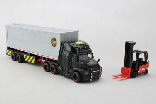 UPS Action Truck - Daron WWT officially licensed UPS delivery truck for logistics and shipping play adventures