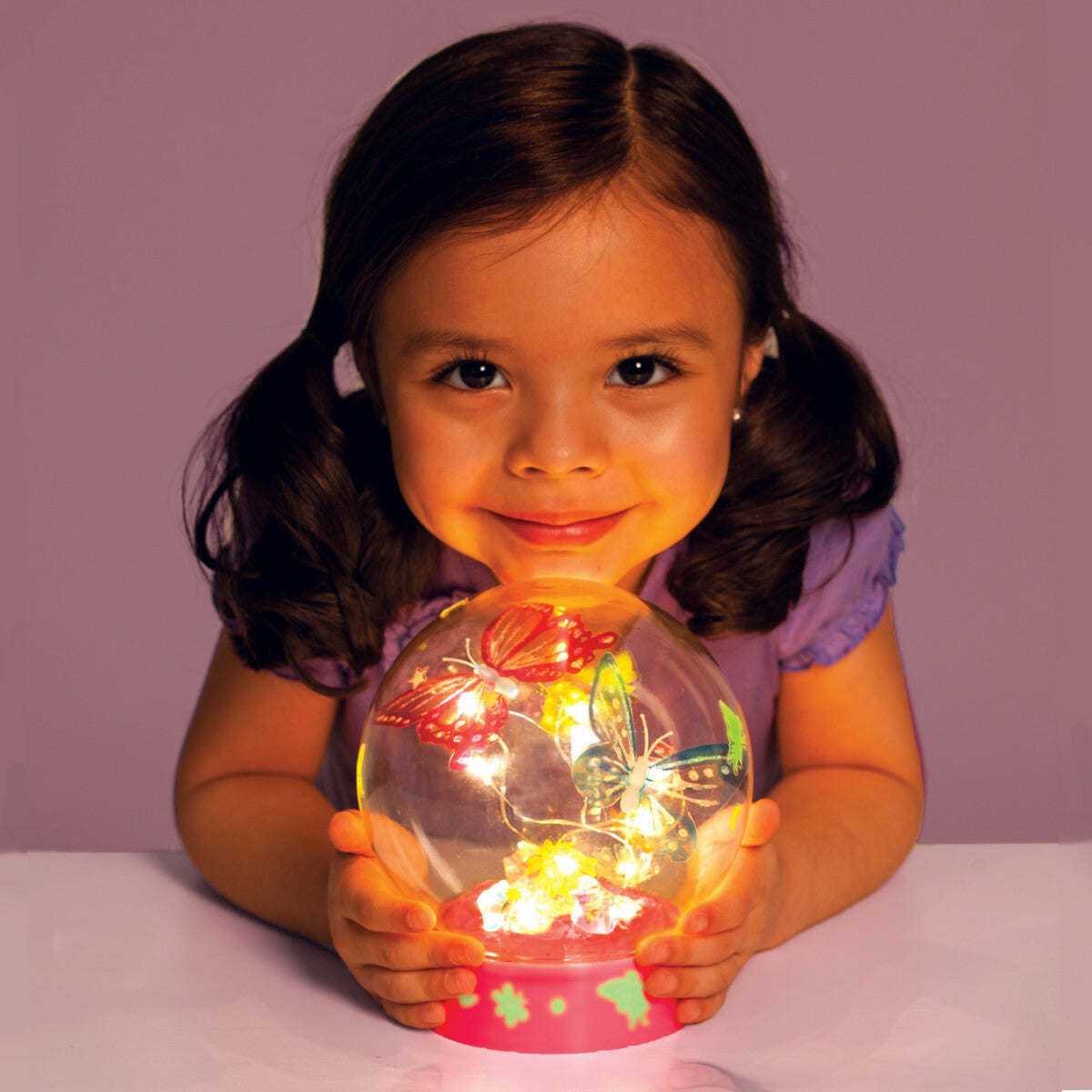 Creativity for Kids Butterfly Fairy Lights with colorful butterfly decorations and LED string lights