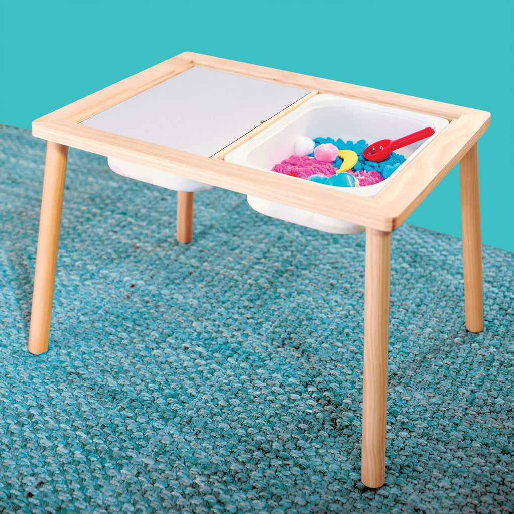 Deluxe Activity Sensory Table Ice Cream Shop with removable bins, sensory sand and ice cream accessories