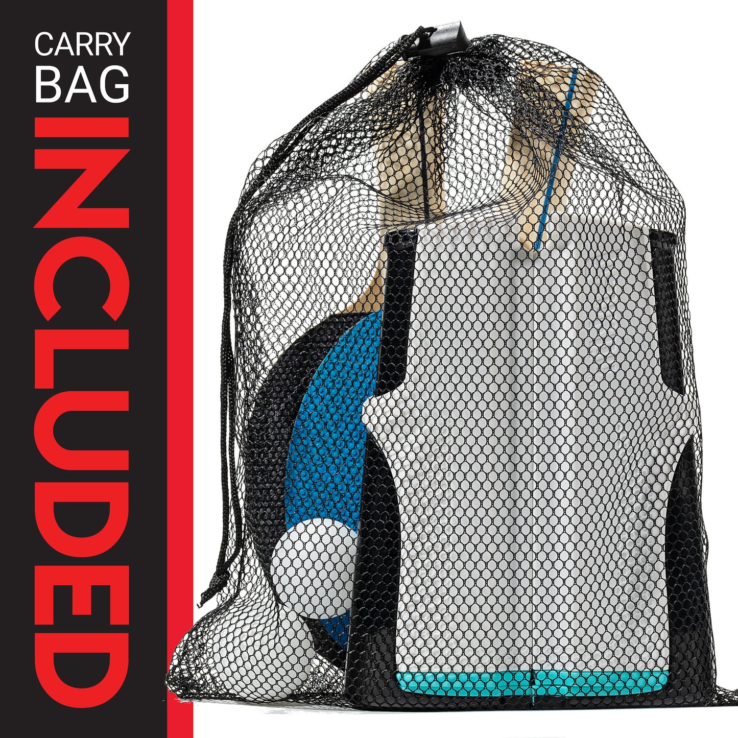 Anywhere Table Tennis - Portable table tennis set that converts any table into a ping pong table