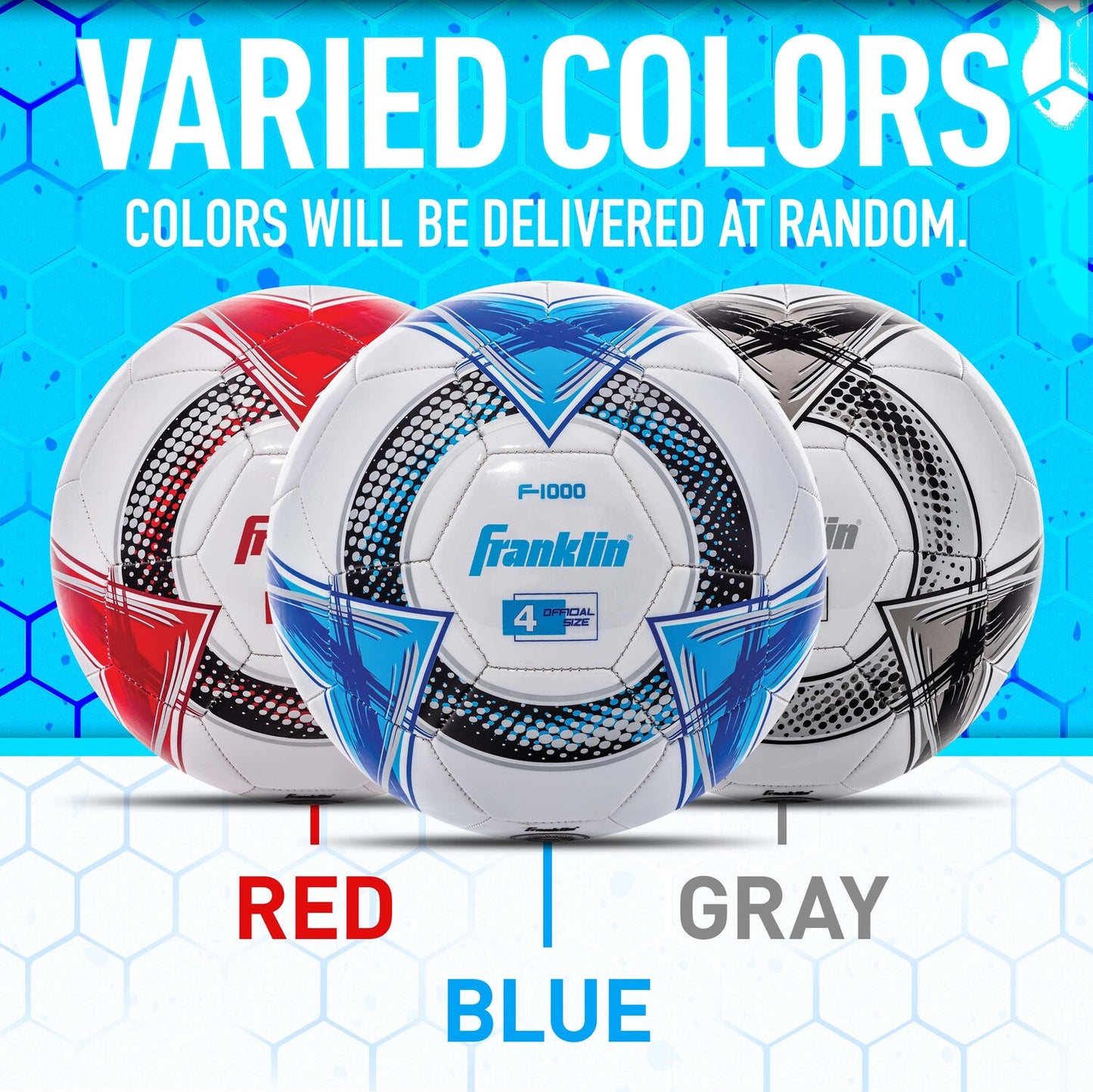 S4 Comp 1000 Soccer Ball - Size 4 competition soccer ball with high-performance design
