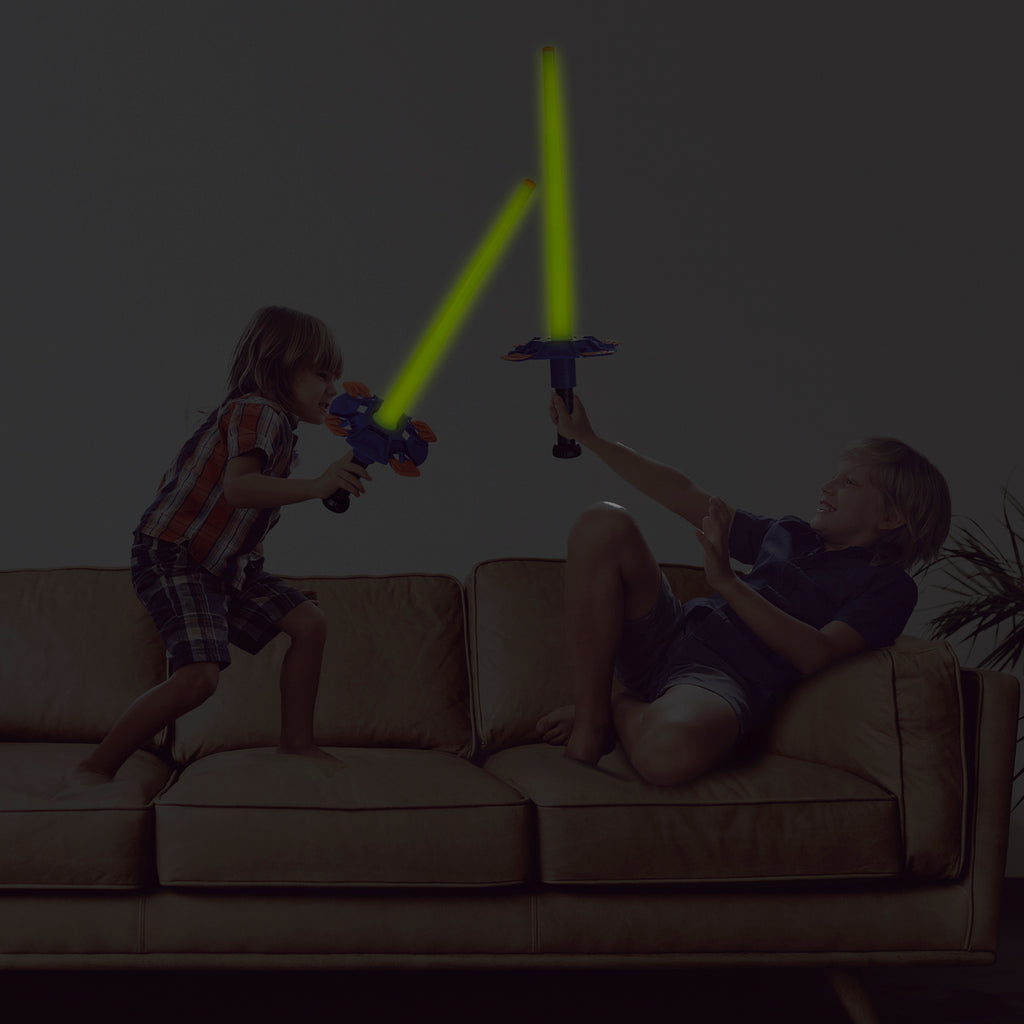 Nerf Fencing Duel - Safe foam fencing set with two retractable swords for competitive play