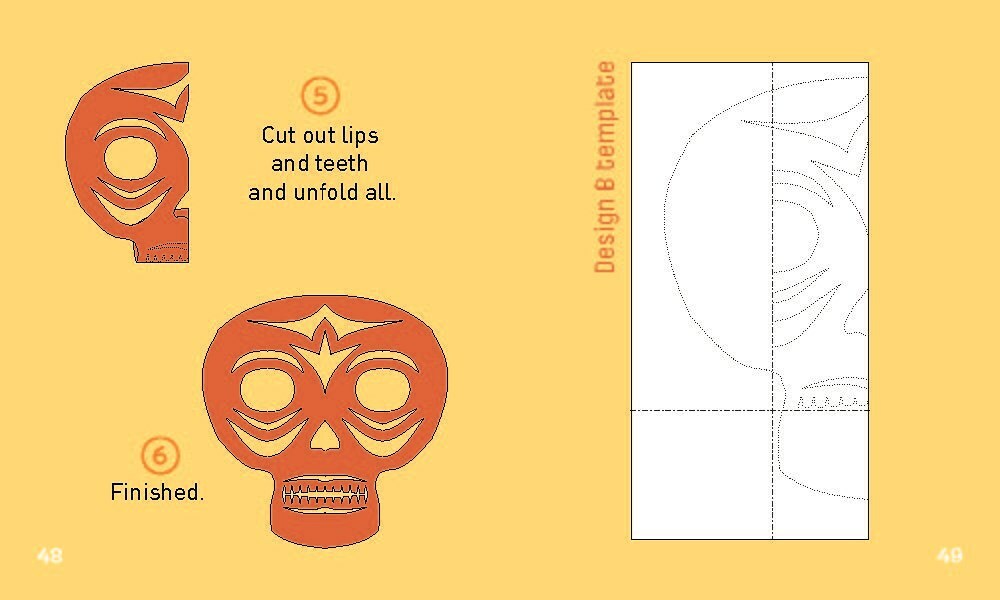 Sugar Skull Origami