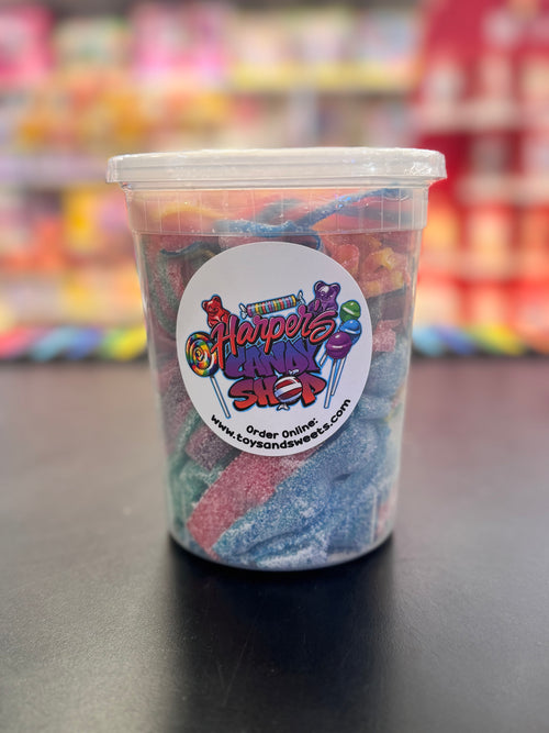 Gourmet Sour Belt Mix – 12 Flavor Assorted Sour Candy Belts (1+ lb)