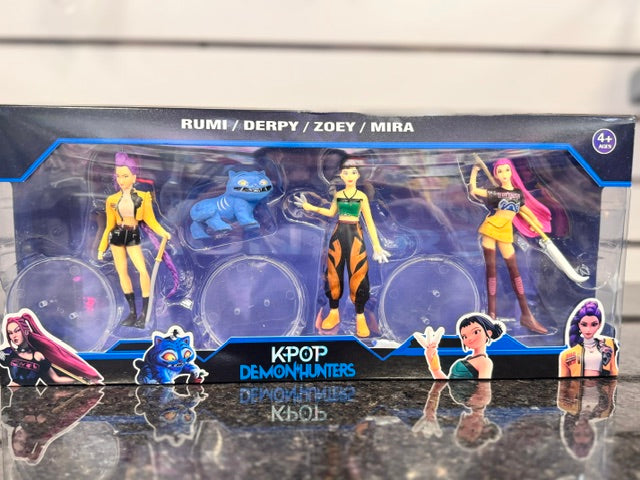 K-Pop Demon Hunters 4 Pc Figure Set