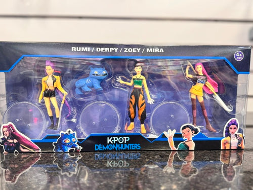 K-Pop Demon Hunters 4 Pc Figure Set