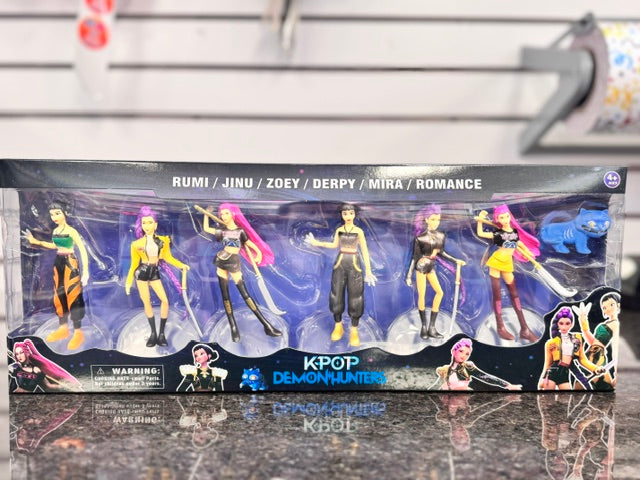 K-Pop Demon Hunters 7 Pc Figure Set