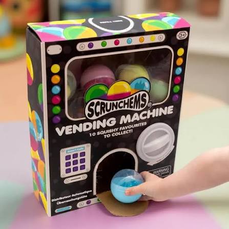 Scrunchems Squishy Vending Machine – 10 Surprise Squishies