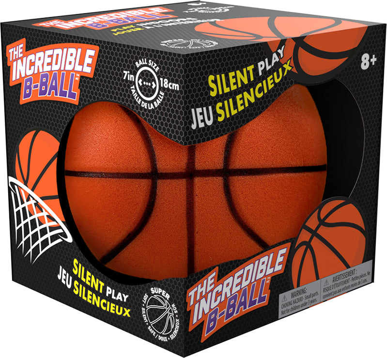 Incredible Basketball with stealth mode design for quiet basketball play