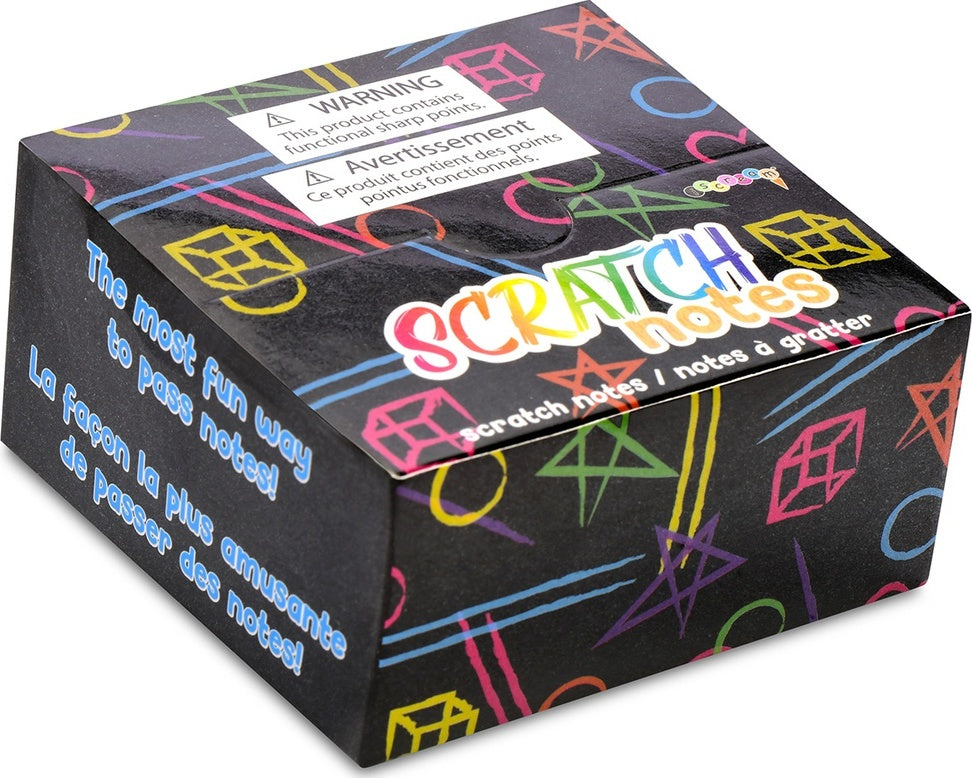 Scratch Notes – Toys and Sweets