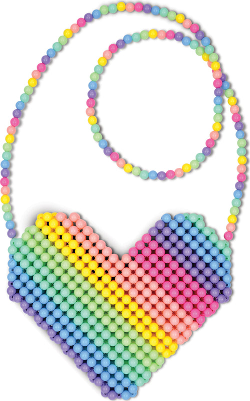 Heart Bead Crossbody Bag