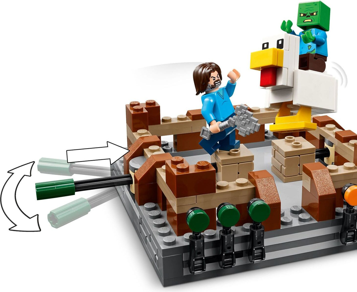 LEGO Minecraft: Woodland Mansion Fighting Ring