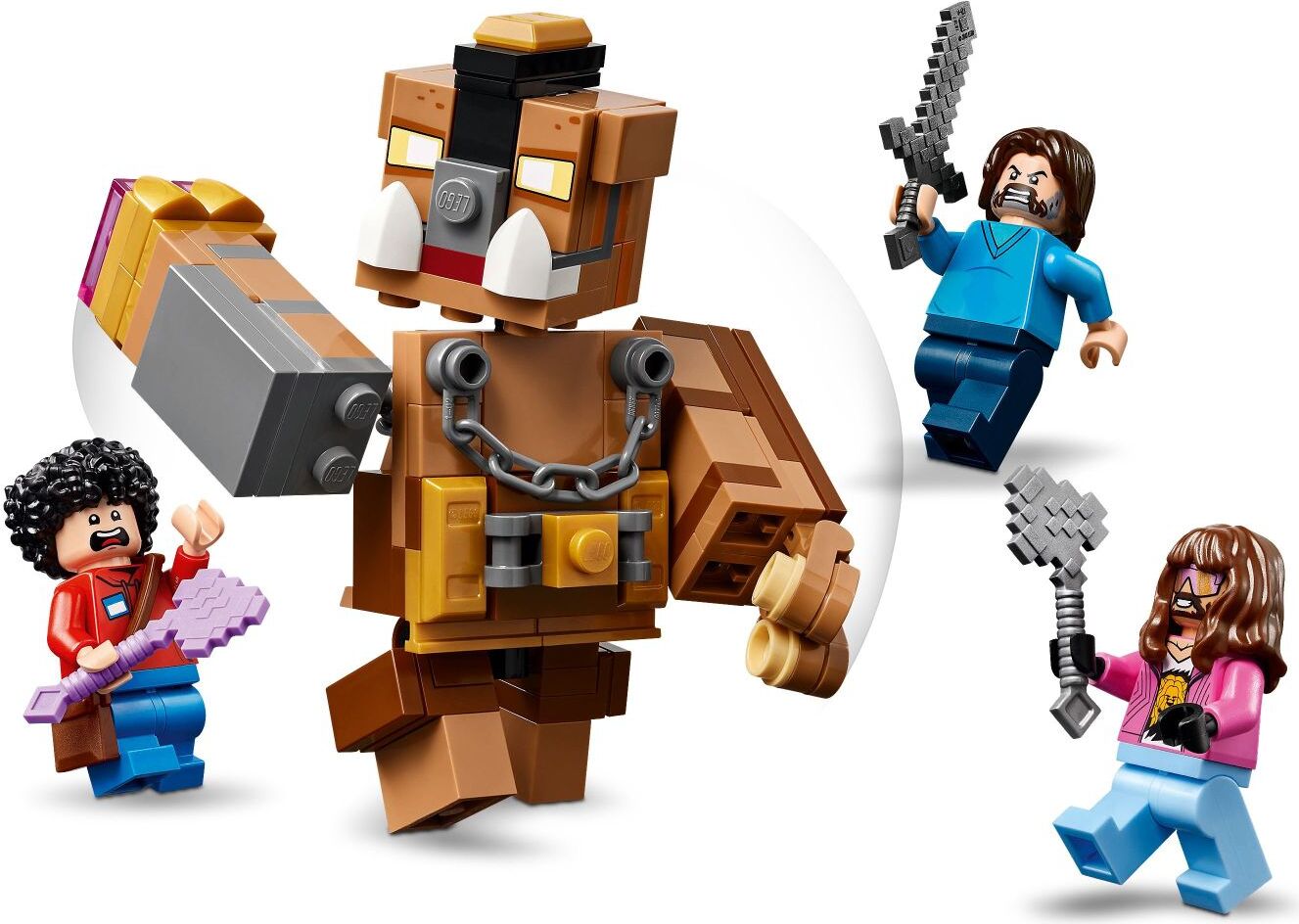LEGO Minecraft: Woodland Mansion Fighting Ring