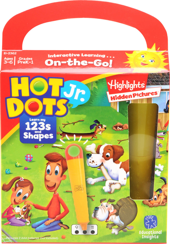 Hot Dots Learn My 123&shapes
