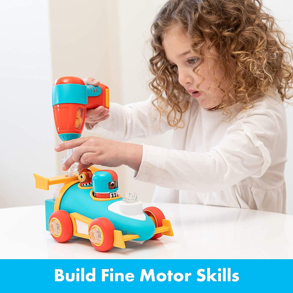 Design & Drill Bolt Buddies Race Car