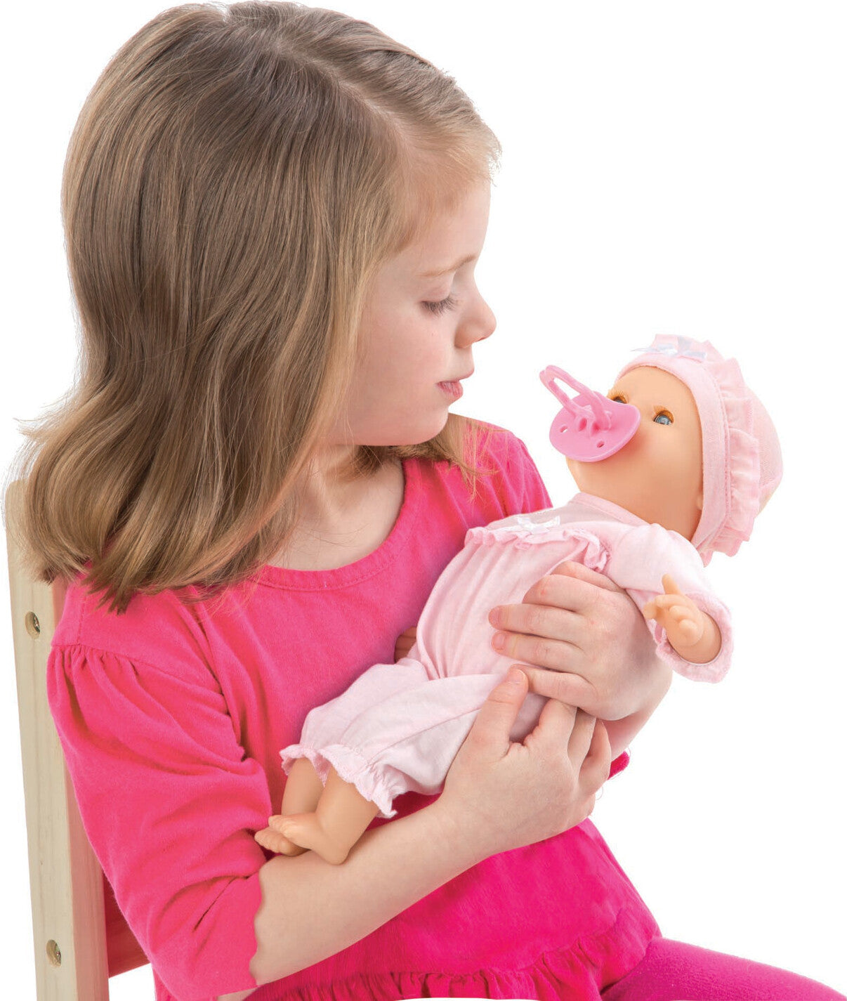 Mine to Love Jenna 12 inch baby doll with realistic features for nurturing play and caregiving practice
