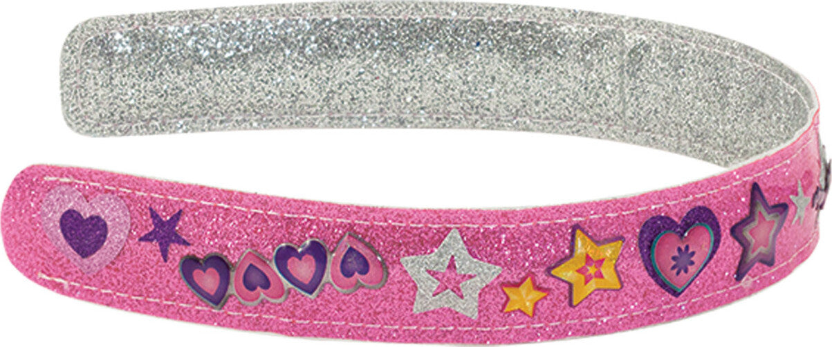 Melissa & Doug Created by Me headbands craft kit with blank headbands and decorating supplies