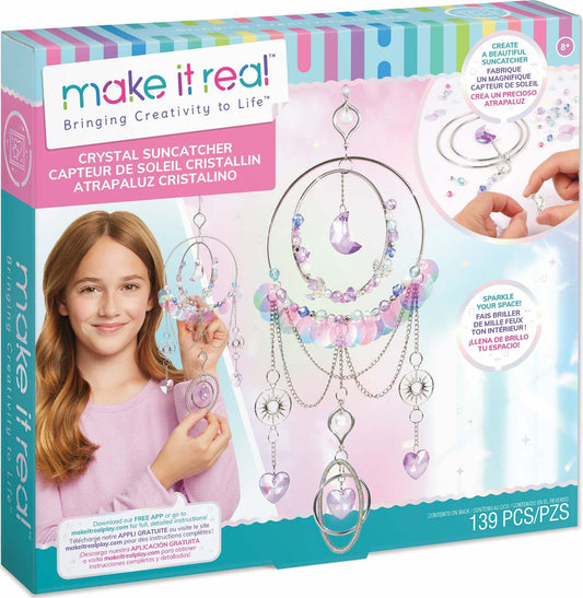 Crystal Sun Catcher craft kit for creating beautiful light-catching decorations to brighten bedroom windows