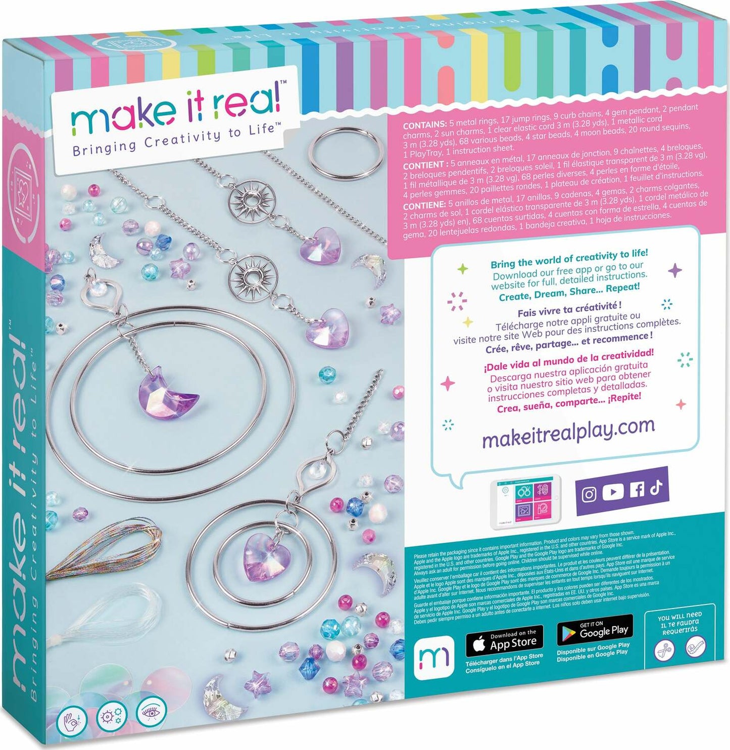 Crystal Sun Catcher craft kit for creating beautiful light-catching decorations to brighten bedroom windows