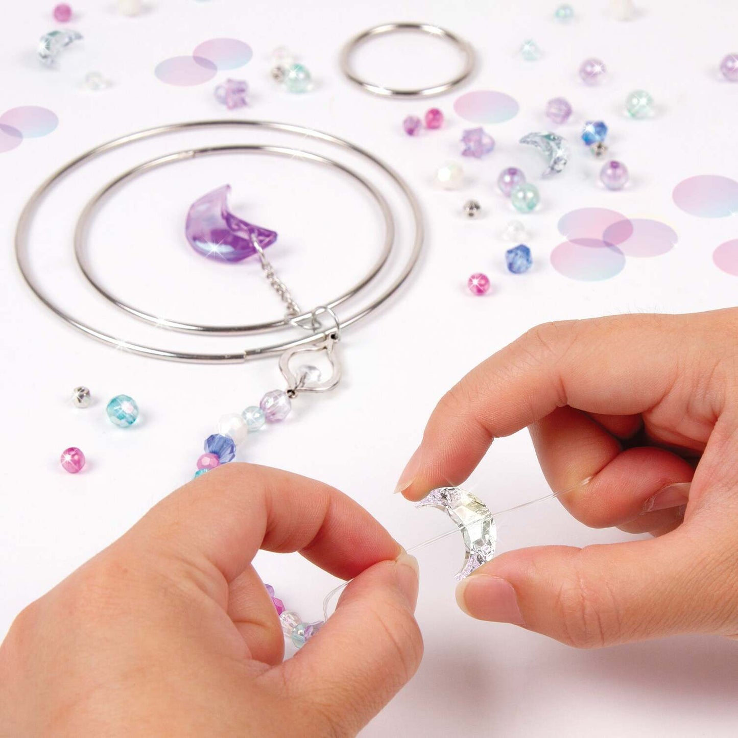 Crystal Sun Catcher craft kit for creating beautiful light-catching decorations to brighten bedroom windows