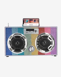 Rainbow Bling Boom Box