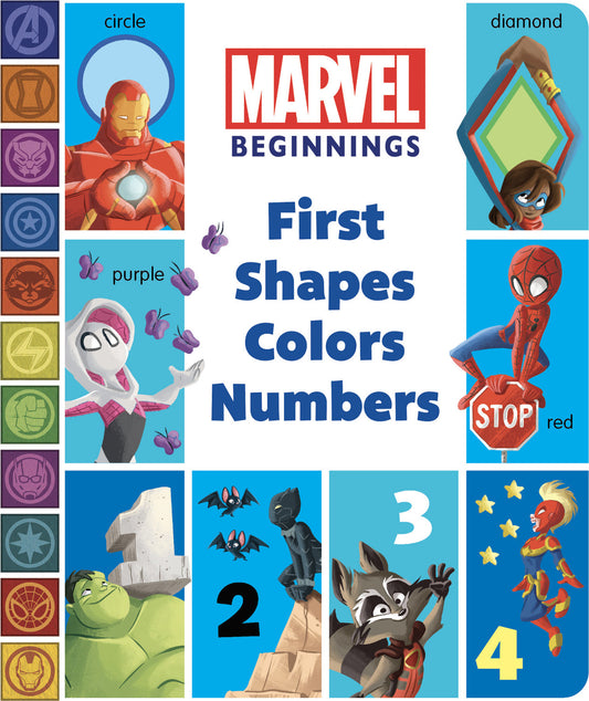 Marvel Beginnings: First Shapes, Colors, Numbers