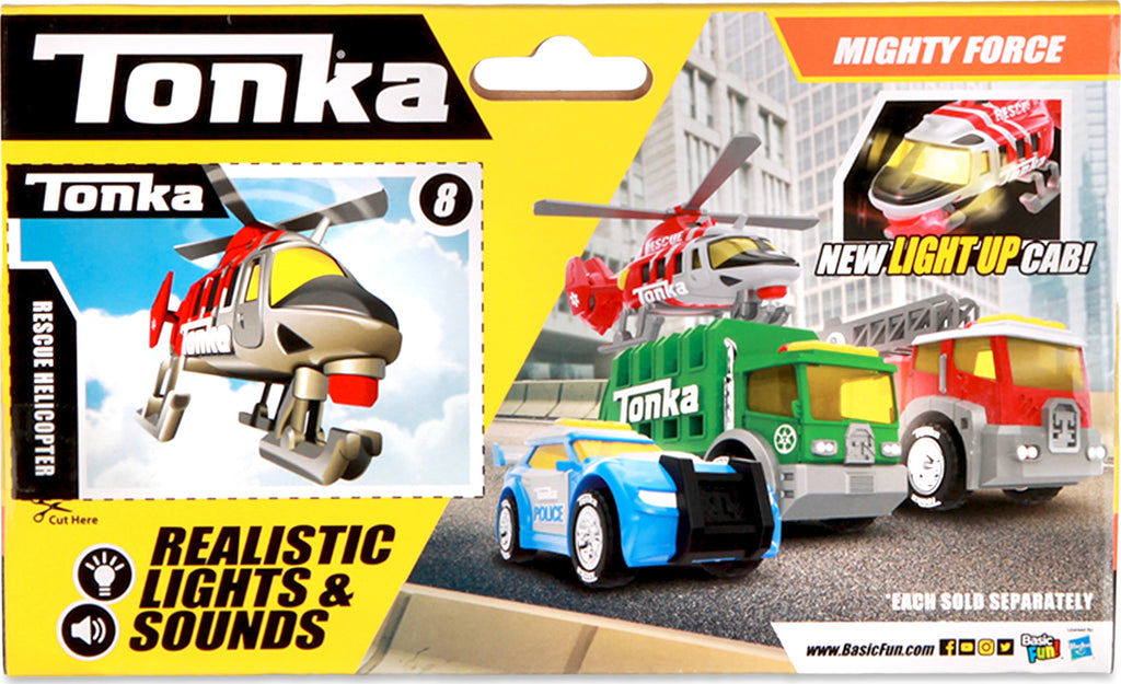 TONKA Mighty Force assorted - Schylling classic Tonka vehicles with mighty force action and traditional rugged construction