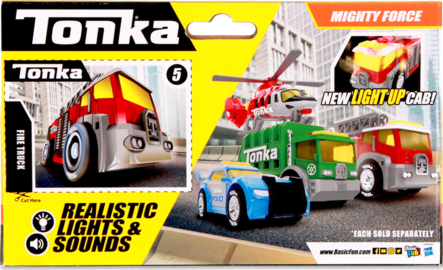 TONKA Mighty Force assorted - Schylling classic Tonka vehicles with mighty force action and traditional rugged construction