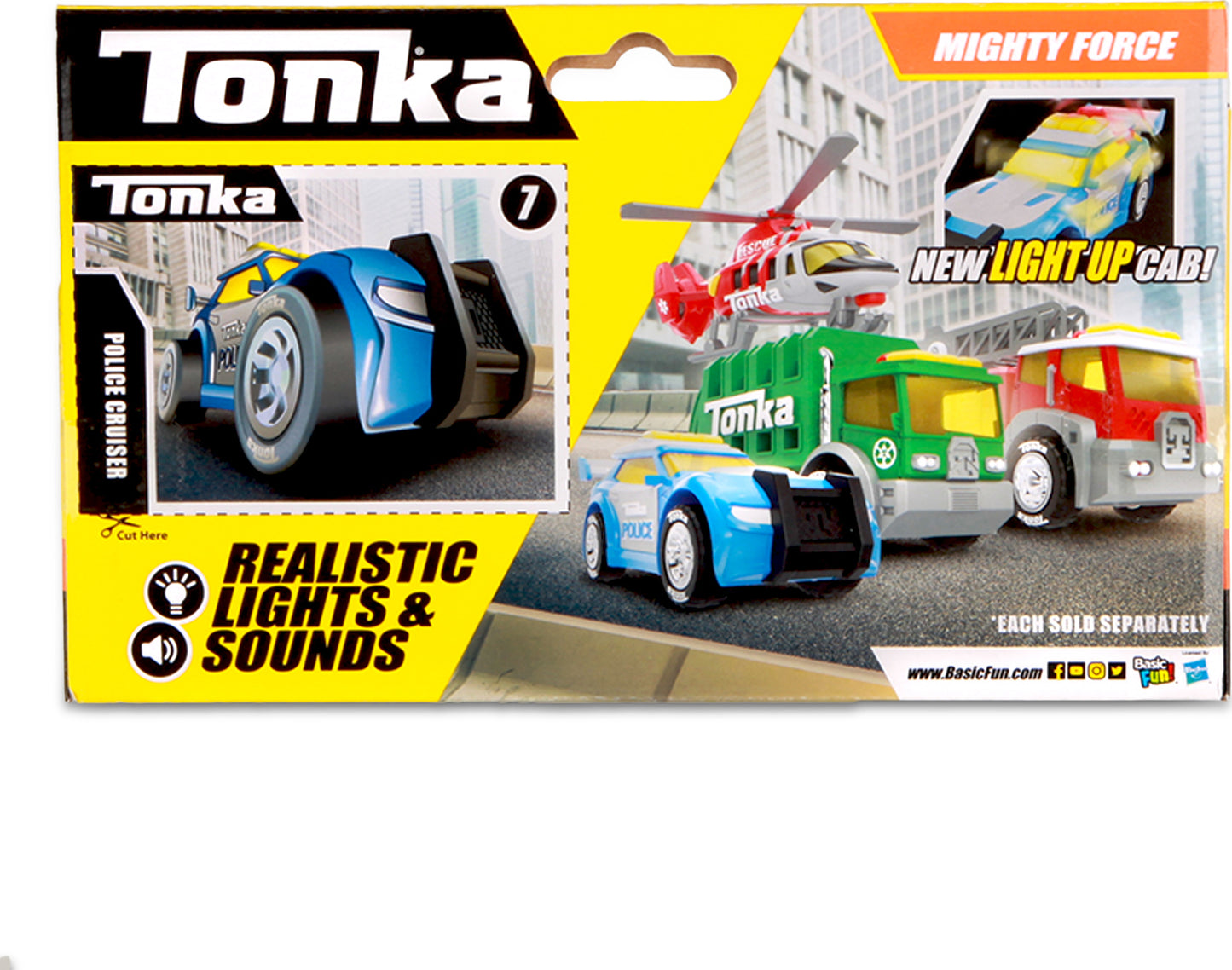 TONKA Mighty Force assorted - Schylling classic Tonka vehicles with mighty force action and traditional rugged construction