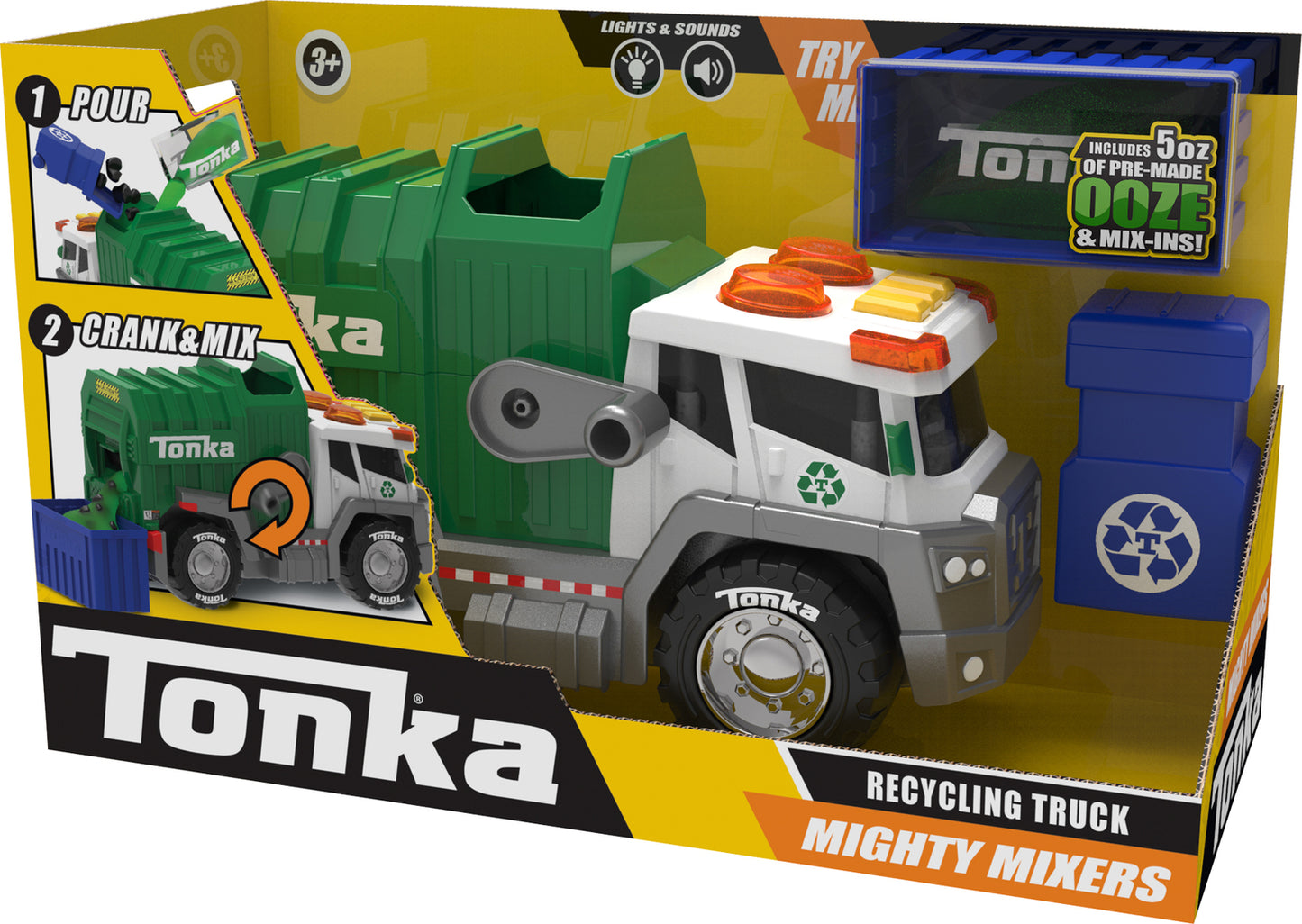 Mighty Mixers Mega Machines - Schylling construction vehicle set with mixing and building action for heavy-duty play