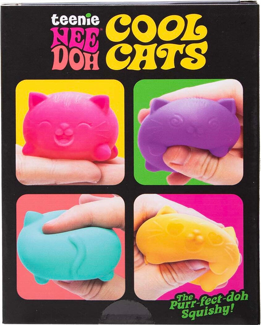 Teenie Cool Kittens NeeDoh - 4 pack (assorted)