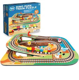 Dino Park Train Puzzle