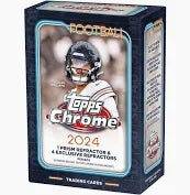 2024 Topps Chrome NFL Blaster Box