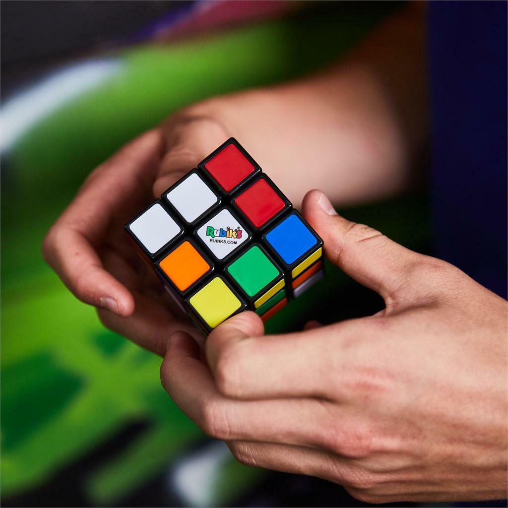 Rubik's 3x3 Cube classic puzzle for brain training and problem-solving fun
