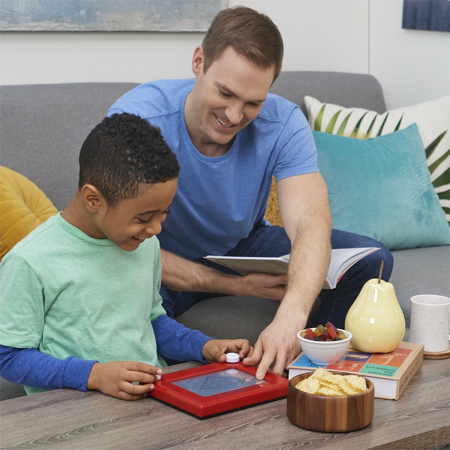Etch A Sketch Classic Sustainable drawing toy made from eco-friendly recycled materials for creative screen-free fun