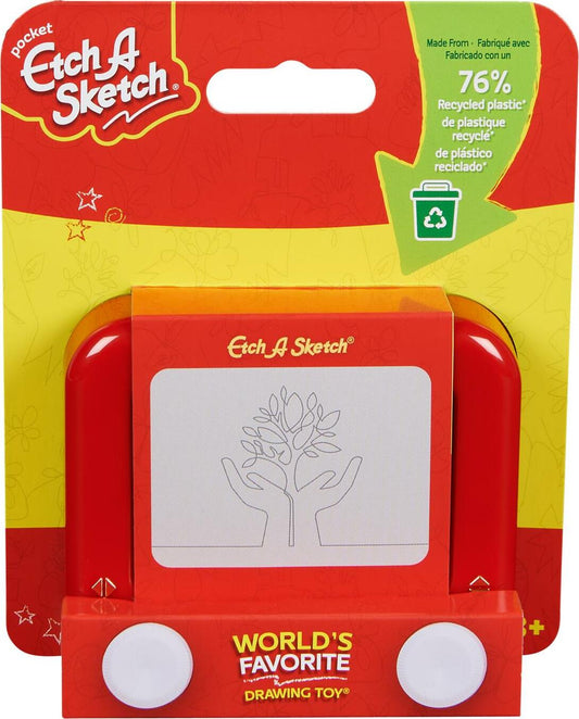 Pocket Etch A Sketch – Recycled Plastic Eco Drawing Toy for Kids