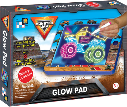 Monster Jam Glow Pad - drawing pad