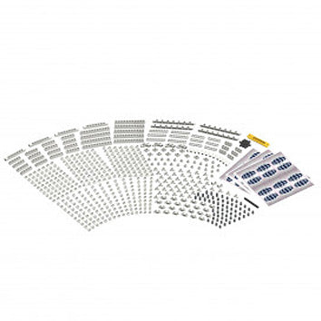 Architectural Engineering educational kit with modular building pieces to construct famous buildings and structures