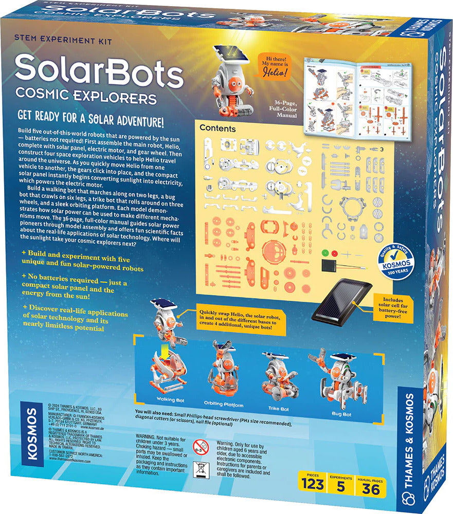 SolarBots: Cosmic Explorers