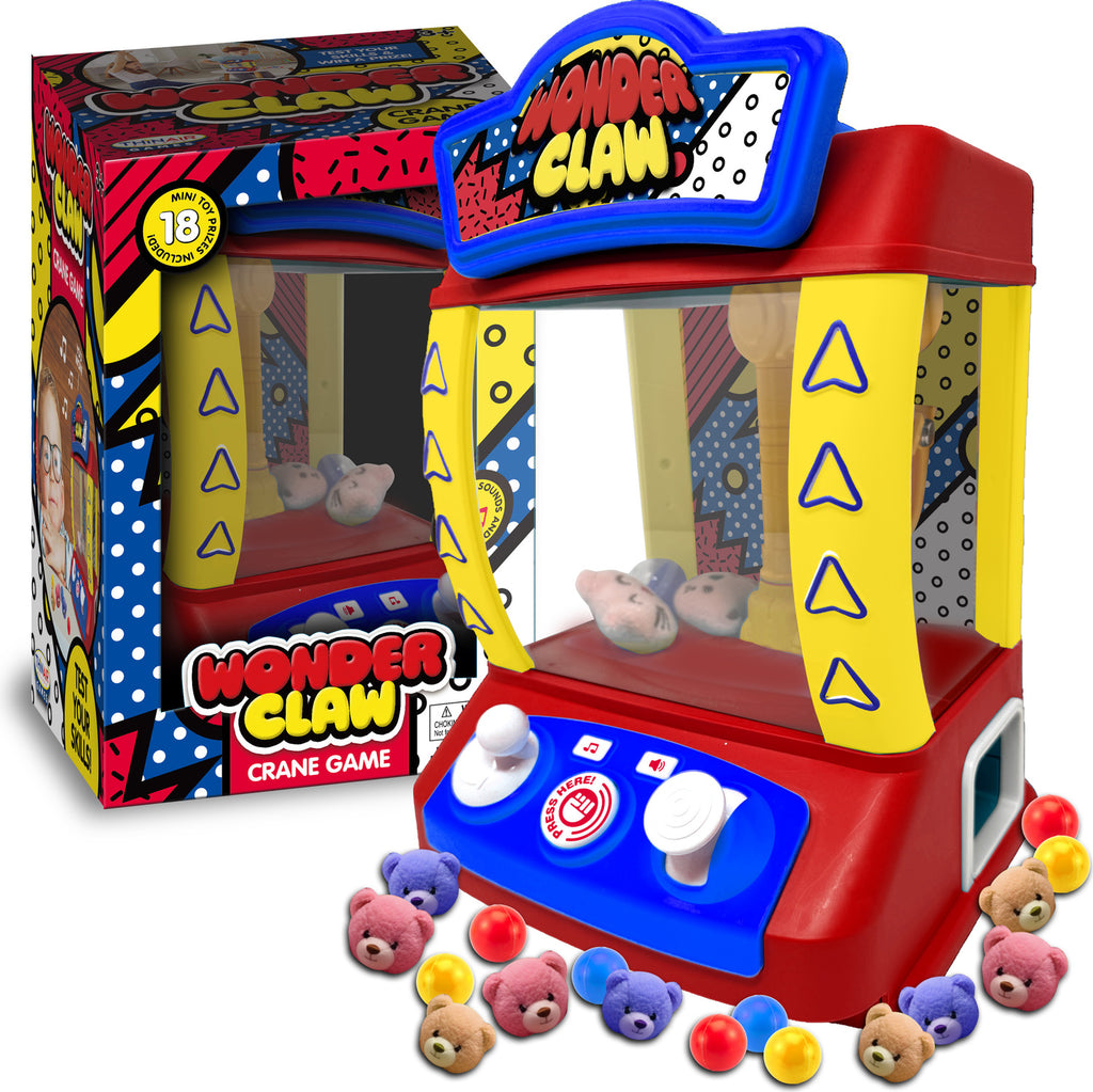 Toy claw machine arcade game for kids and family fun